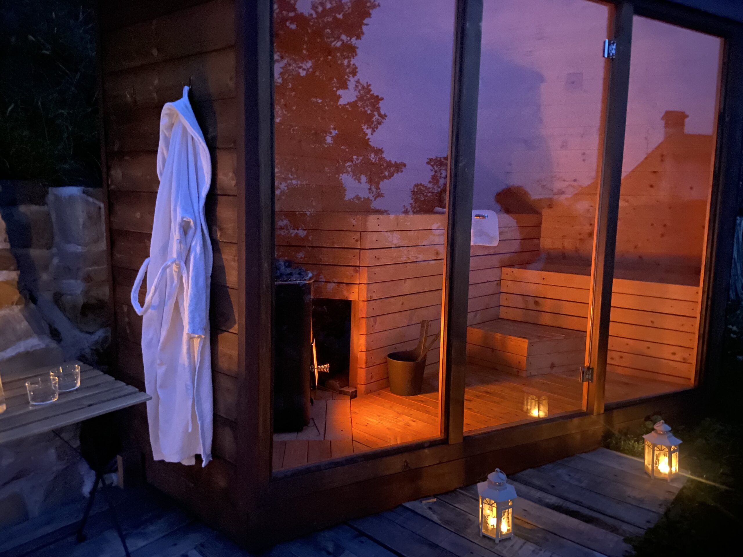 sauna a Suxen nature experience
