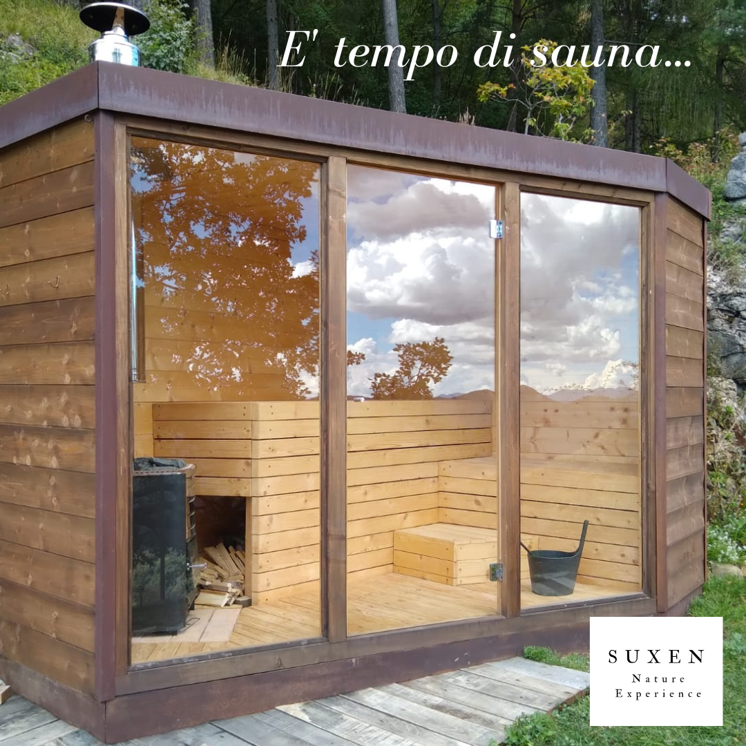 sauna a Suxen nature experience